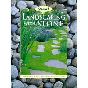 Sunset Landscaping With Stone by Hazel White