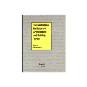 Multilingual Dictionary of Architecture and Building Terms