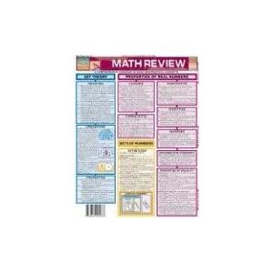 Math Review (Quickstudy Reference Guides - Academic) by Inc. BarCharts