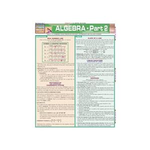 Algebra, Part 2 (Quick Study) by S. B. Kizlik