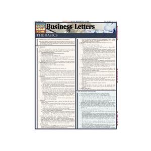 Business Letters (Quickstudy: Business) by Inc. BarCharts