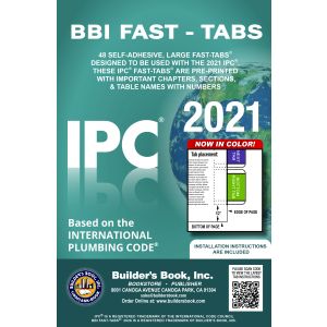 2021 International Plumbing Code (IPC) Fast-Tabs