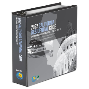 2022 California Residential Code, Title 24, Part 2.5
