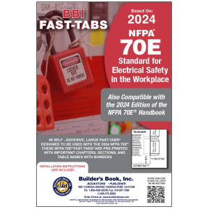 2024 Standard for Electrical Safety in the Workplace NFPA 70E Fast-Tabs