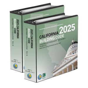2025 California Building Code, Title 24, Part 2 Volumes 1 & 2