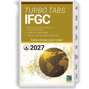 International Fuel Gas Code Loose Leaf Turbo Tabs (IFGC)