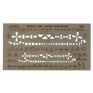 SCHEMATIC PIPING INDICATOR TEMPLATE