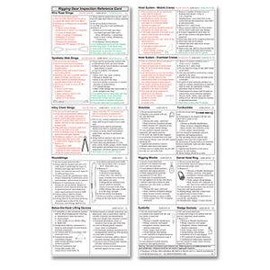 Rigging Gear Inspection Pocket Size Card