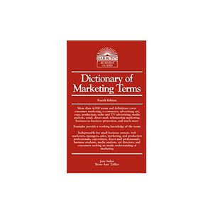 Dictionary of Marketing Terms, 4th Ed.