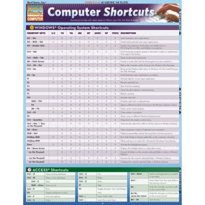 COMPUTER SHORTCUTS Quick-Study