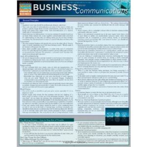 Business Communications Quick Study