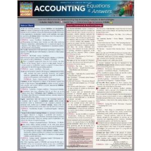 Accounting Equations & Answers Quick Study