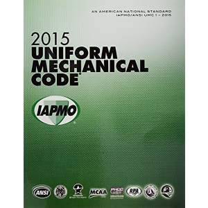 2015 Uniform Mechanical Code - softcover