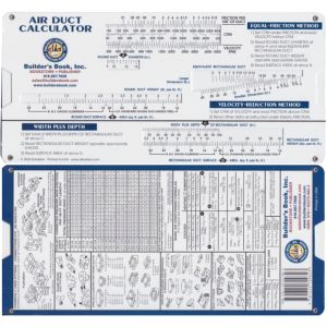 Air Duct Calculator - Slide Rule