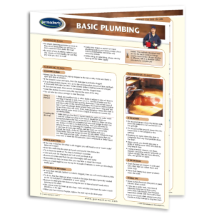 Basic Plumbing Home Improvement Quick Reference Guide