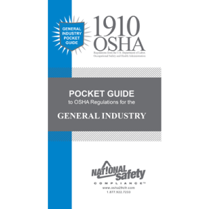 1910 OSHA General Industry Pocket Guide (3 Copies Left)