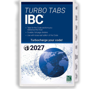 International Building Code Loose Leaf Turbo Tabs (IBC)