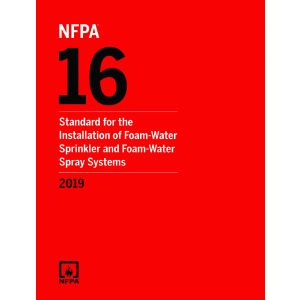 NFPA 16, Standard for the Installation of Foam-Water Sprinkler and Foam-Water Spray Systems
