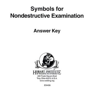 Symbols for Nondestructive Examination Answer Key