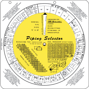 Piping Selector 150/300 Wheel Calculator