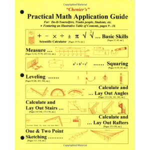 Chenier's Practical Math Application Guide