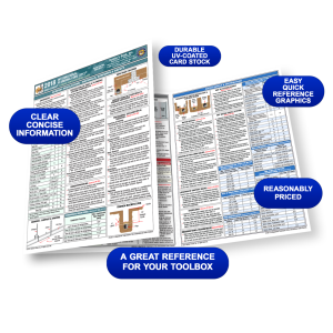 2018 International Plumbing Code (IPC) Quick-Card based on 2018 IPC