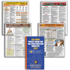 Cal/OSHA Safety Essentials 4 Quick-Card and Pocket Size Book 2022 Edition COMBO 20% DISCOUNT