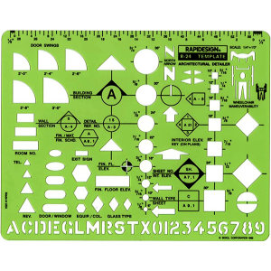 R-24 ARCHITECTURAL DETAILER TEMPLATE