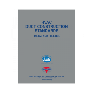 SMACNA HVAC Duct Construction Standards-Metal & Flexible, 4th Edition