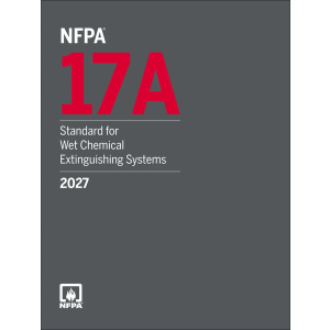 NFPA 17A, Standard for Wet Chemical Extinguishing Systems