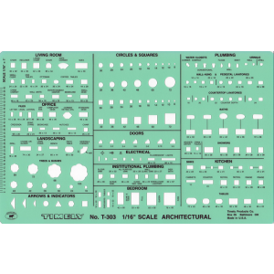 ARCHITECTURAL 1/16 in. SCALE