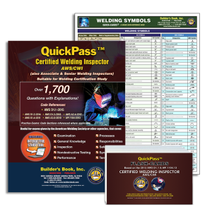 QuickPass 2015 Welding AWS/CWI Study Guide Combo 15% Discount!