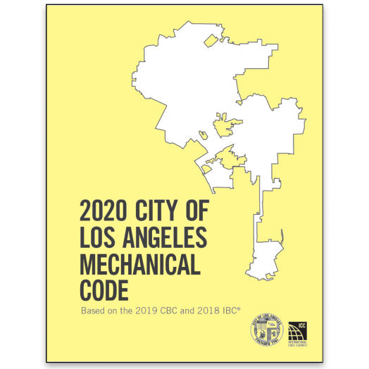 2020 City Of Los Angeles Mechanical Code - Amendments only