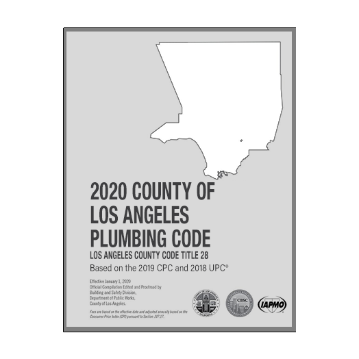 2020 County Of Los Angeles Plumbing Code - Amendments Only