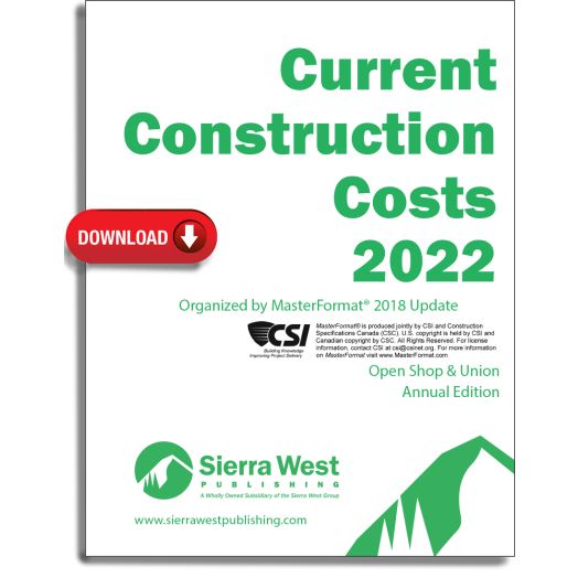 2021 Current Construction Costs BooksBuilder's Book