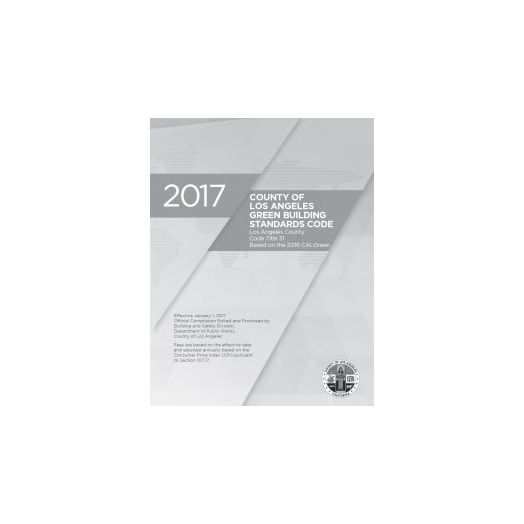 2017 County of Los Angeles Green Building Standard Code - Amendments only