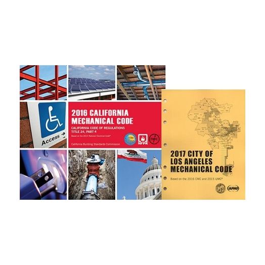 2017 City of Los Angeles Mechanical Code - Complete Code