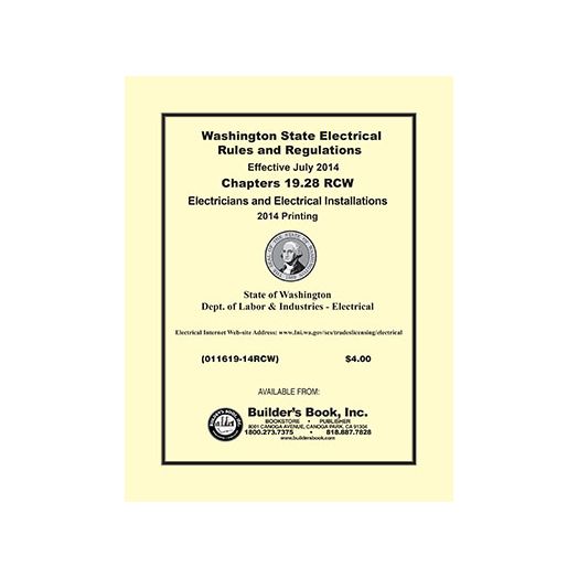 Washington Codes Builder's Book, Inc.Bookstore