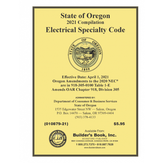 Oregon Codes Builder's Book, Inc.Bookstore