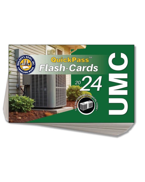 2024 Uniform Mechanical Code QuickPass Flash-Cards