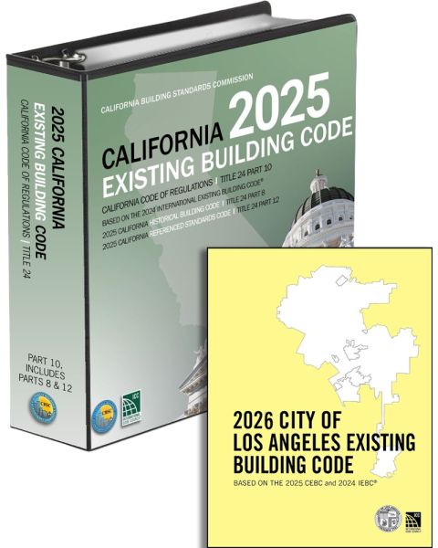2026 City of Los Angeles Existing Building Code - Complete Code (PRE-ORDER)
