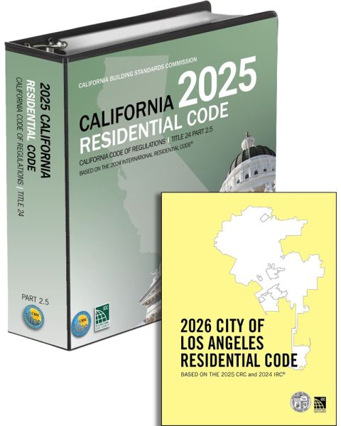2026 City Of Los Angeles Residential Code - Complete Code (PRE-ORDER)