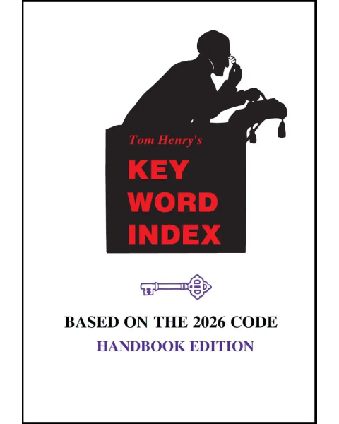 2026 Key Word Index Handbook Edition by Tom Henry