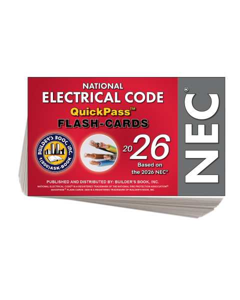 2026 National Electrical Code (NEC) QuickPass Flash-Cards (PRE-ORDER)