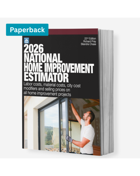 2026 National Home Improvement Estimator Book