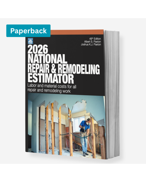 2026 National Repair & Remodeling Estimator