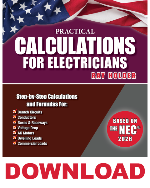 2026 Practical Calculations For Electricians By Ray Holder - DOWNLOAD