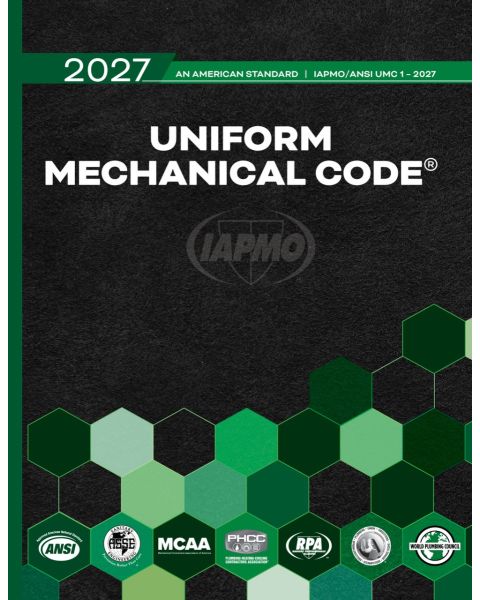 2027 Uniform Mechanical Code Soft Cover w/Tabs