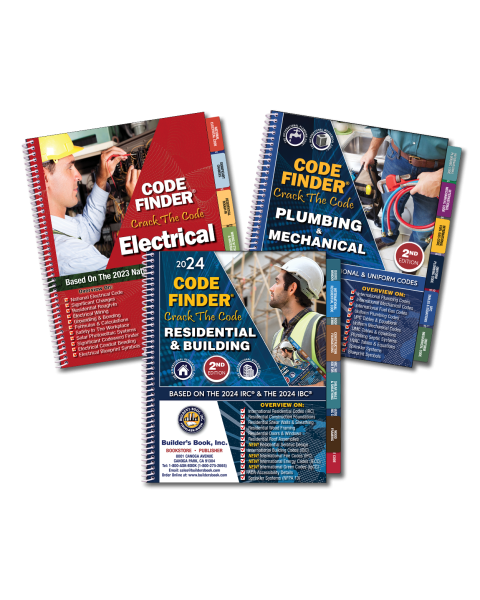 2024 Building, Electrical, & Plumbing Code Finder Combo 20% Discount!
