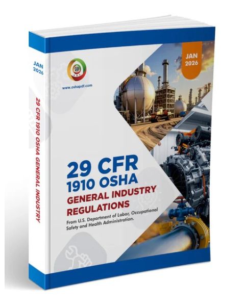 OSHA 1910 General Industry January 2026 Book